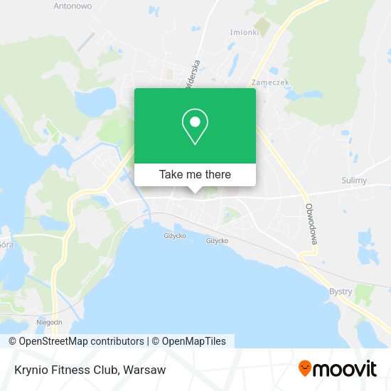 Krynio Fitness Club map