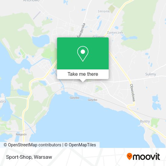 Sport-Shop map