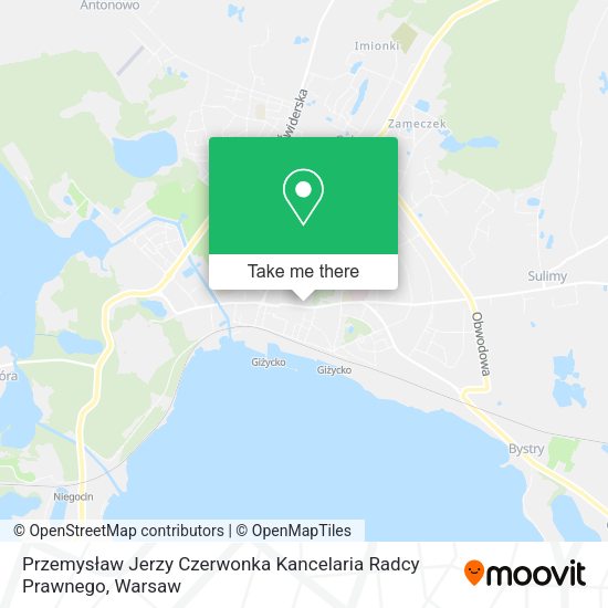 Przemysław Jerzy Czerwonka Kancelaria Radcy Prawnego map