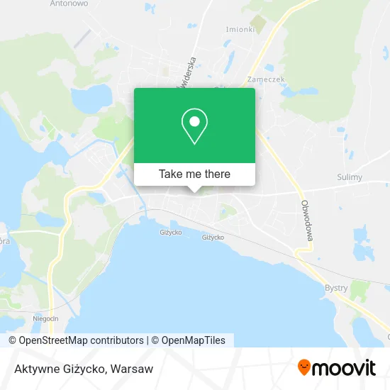 Карта Aktywne Giżycko