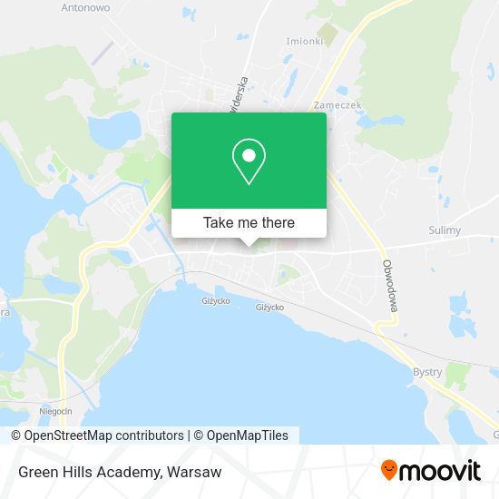 Green Hills Academy map