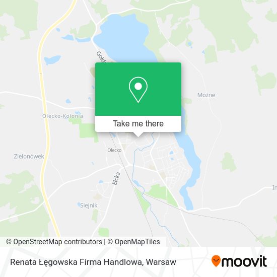 Renata Łęgowska Firma Handlowa map