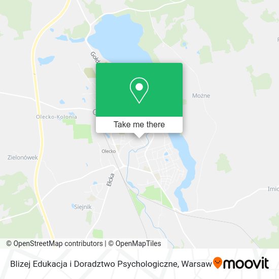 Blizej Edukacja i Doradztwo Psychologiczne map