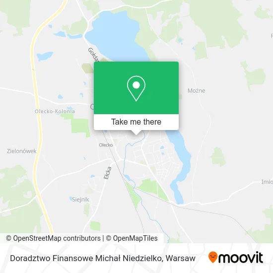 Doradztwo Finansowe Michał Niedzielko map