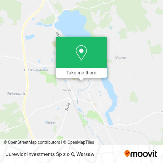 Jurewicz Investments Sp z o O map