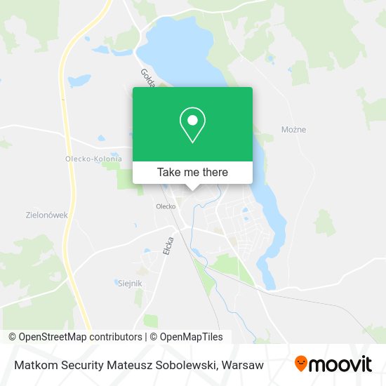 Matkom Security Mateusz Sobolewski map