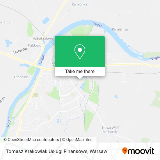 Tomasz Krakowiak Usługi Finansowe map