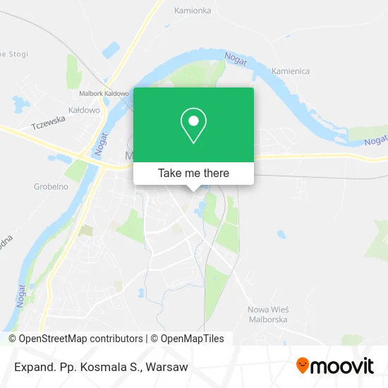 Карта Expand. Pp. Kosmala S.