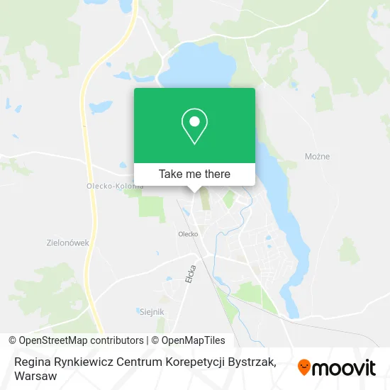 Карта Regina Rynkiewicz Centrum Korepetycji Bystrzak