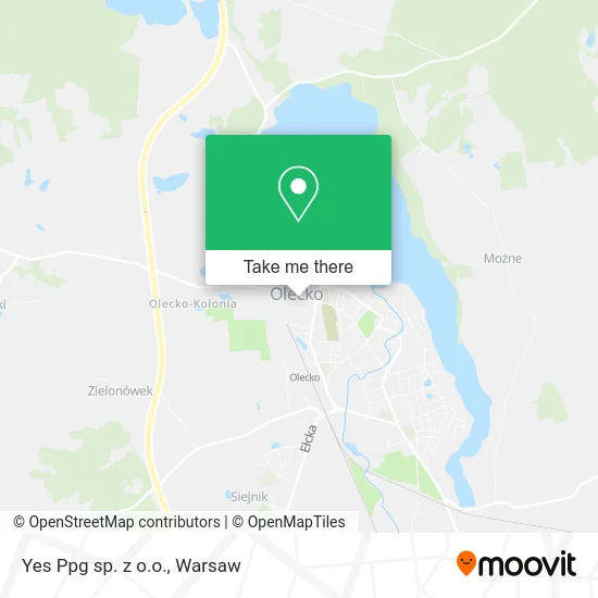 Карта Yes Ppg sp. z o.o.