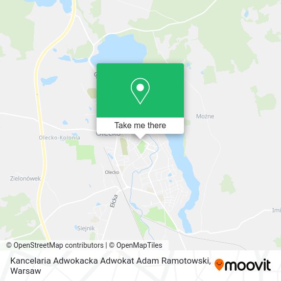 Kancelaria Adwokacka Adwokat Adam Ramotowski map