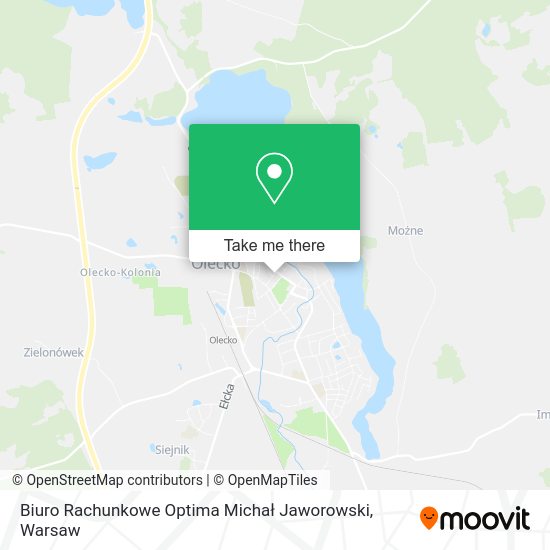 Biuro Rachunkowe Optima Michał Jaworowski map