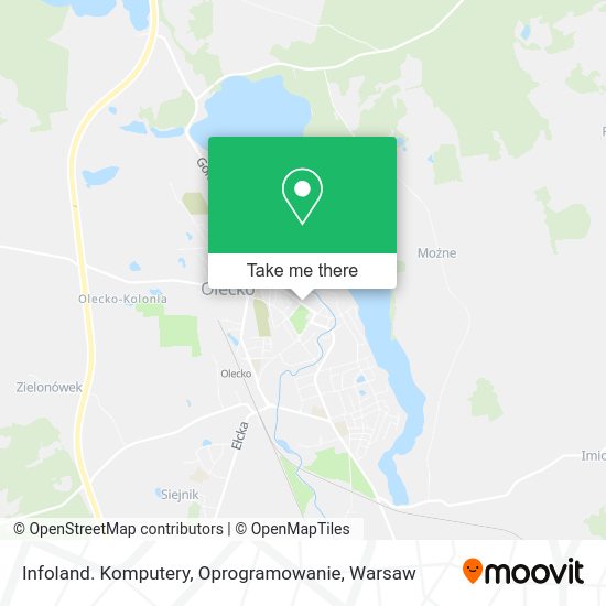 Infoland. Komputery, Oprogramowanie map