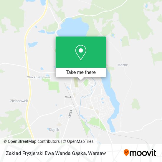 Zakład Fryzjerski Ewa Wanda Gąska map