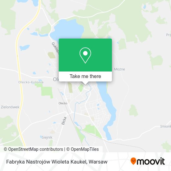 Fabryka Nastrojów Wioleta Kaukel map