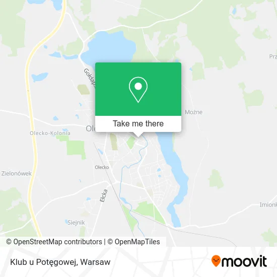 Карта Klub u Potęgowej