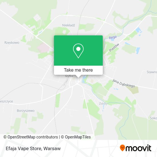 Efaja Vape Store map