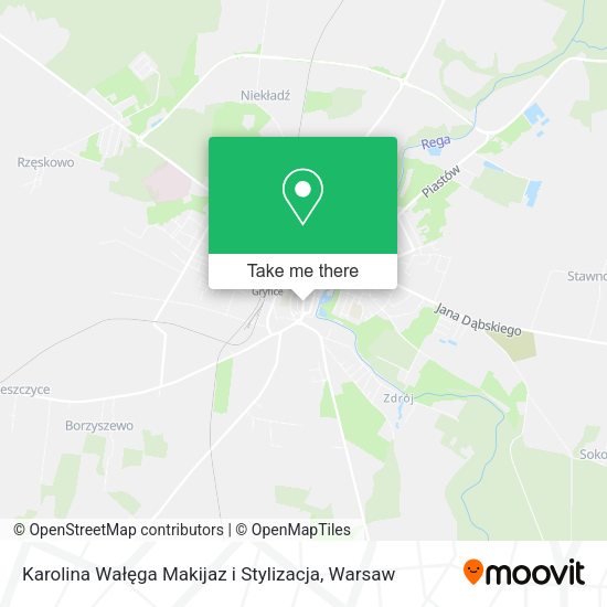 Karolina Wałęga Makijaz i Stylizacja map