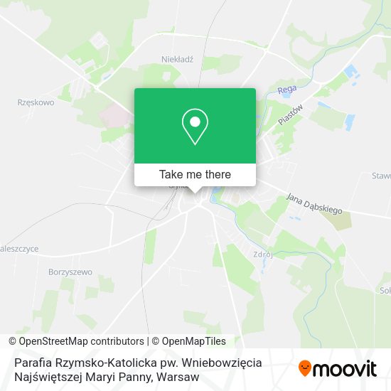 Parafia Rzymsko-Katolicka pw. Wniebowzięcia Najświętszej Maryi Panny map