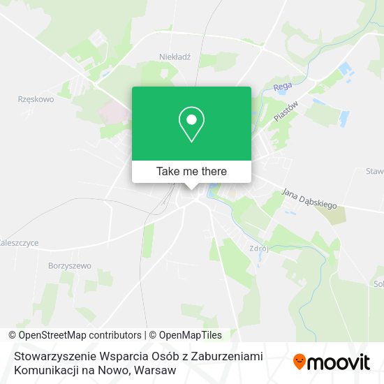 Stowarzyszenie Wsparcia Osób z Zaburzeniami Komunikacji na Nowo map