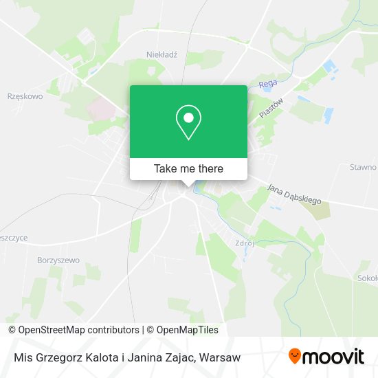 Mis Grzegorz Kalota i Janina Zajac map