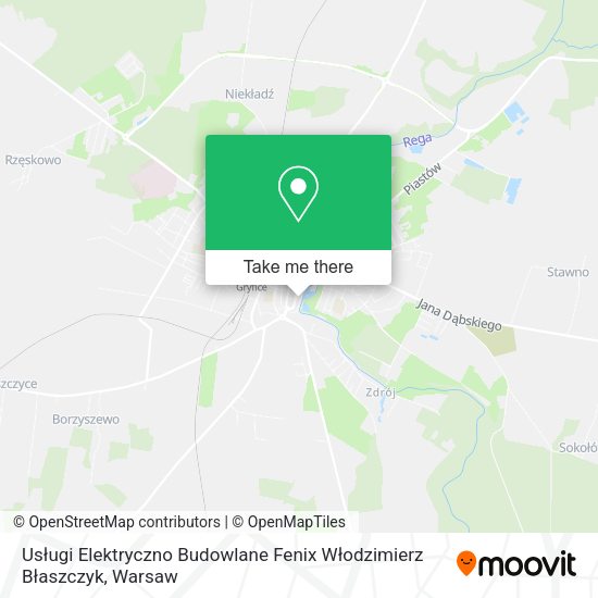 Usługi Elektryczno Budowlane Fenix Włodzimierz Błaszczyk map