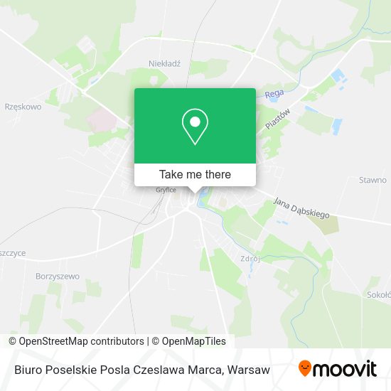 Biuro Poselskie Posla Czeslawa Marca map