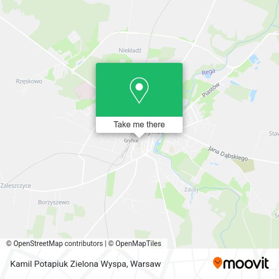 Kamil Potapiuk Zielona Wyspa map