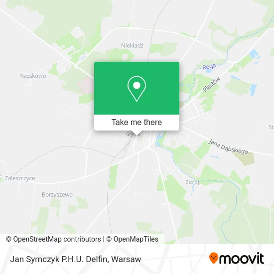 Карта Jan Symczyk P.H.U. Delfin