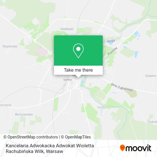 Kancelaria Adwokacka Adwokat Wioletta Rachubińska Wilk map