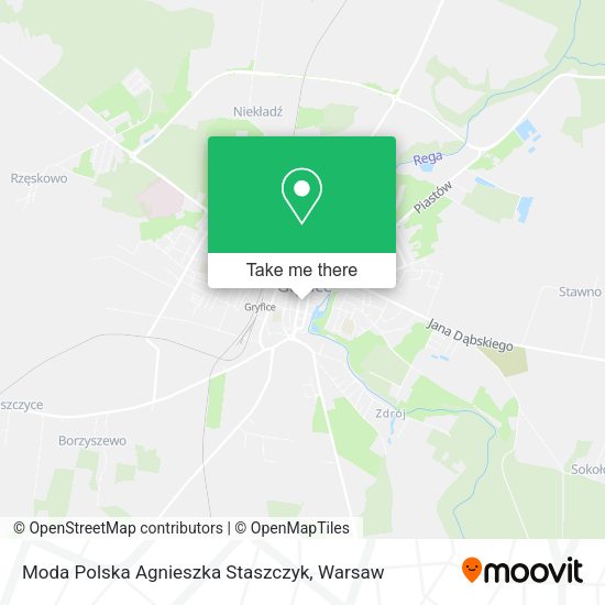 Moda Polska Agnieszka Staszczyk map