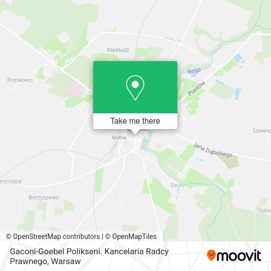 Gaconi-Goebel Polikseni. Kancelaria Radcy Prawnego map