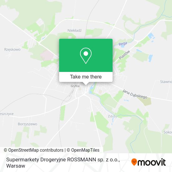 Supermarkety Drogeryjne ROSSMANN sp. z o.o. map