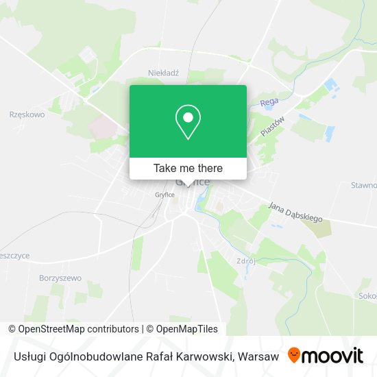 Usługi Ogólnobudowlane Rafał Karwowski map