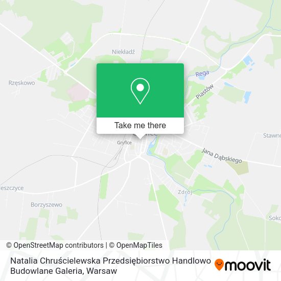 Natalia Chruścielewska Przedsiębiorstwo Handlowo Budowlane Galeria map