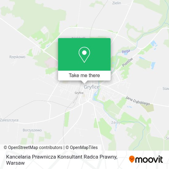 Kancelaria Prawnicza Konsultant Radca Prawny map