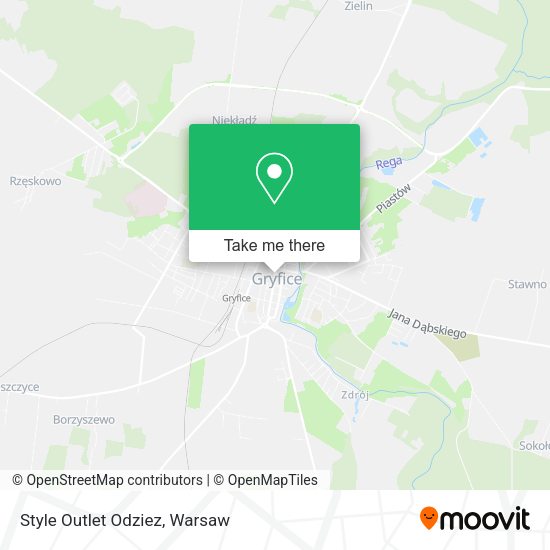 Style Outlet Odziez map