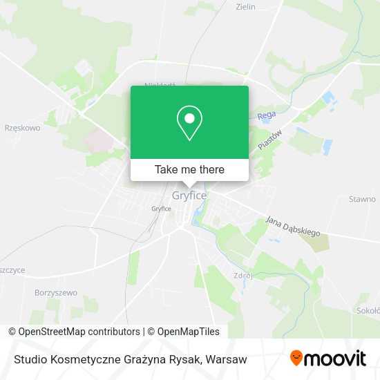 Studio Kosmetyczne Grażyna Rysak map