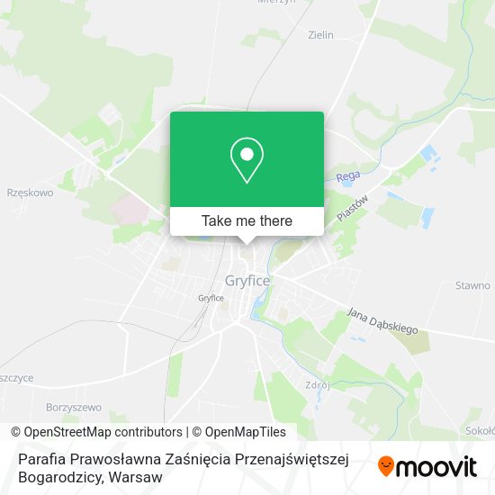 Parafia Prawosławna Zaśnięcia Przenajświętszej Bogarodzicy map