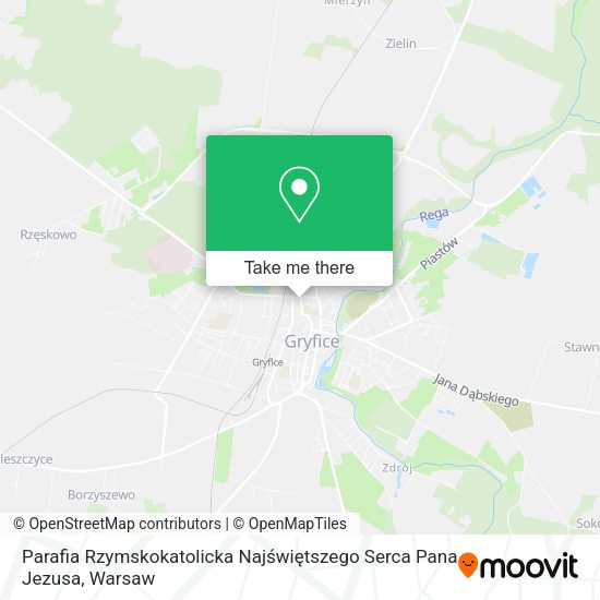 Parafia Rzymskokatolicka Najświętszego Serca Pana Jezusa map