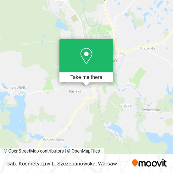 Gab. Kosmetyczny L. Szczepanowska map