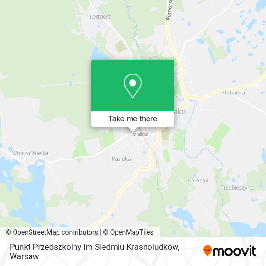 Punkt Przedszkolny Im Siedmiu Krasnoludków map