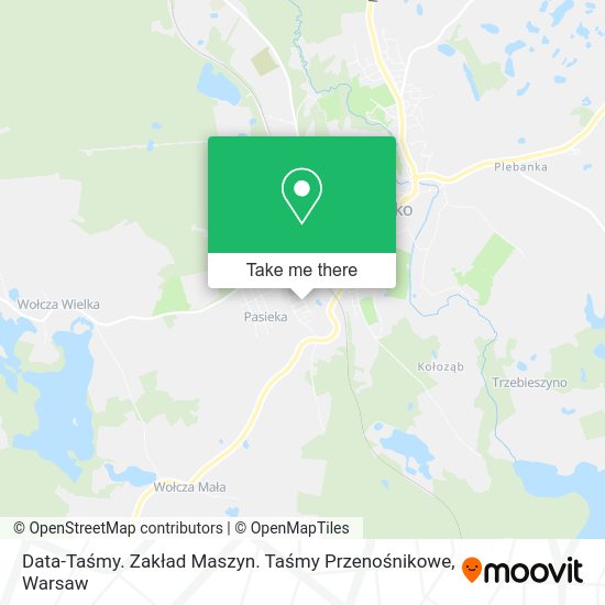 Data-Taśmy. Zakład Maszyn. Taśmy Przenośnikowe map