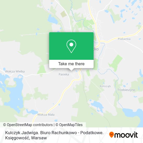 Kulczyk Jadwiga. Biuro Rachunkowo - Podatkowe. Księgowość map