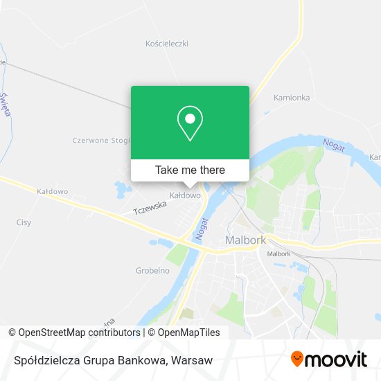 Spółdzielcza Grupa Bankowa map