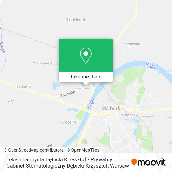 Lekarz Dentysta Dębicki Krzysztof - Prywatny Gabinet Stomatologiczny Dębicki Krzysztof map