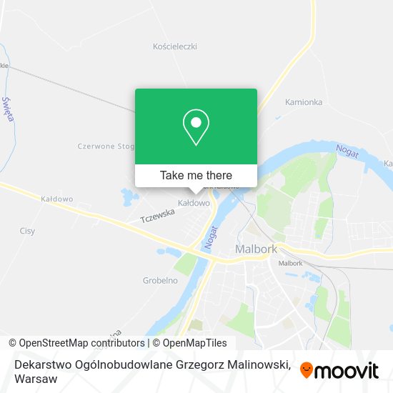 Dekarstwo Ogólnobudowlane Grzegorz Malinowski map