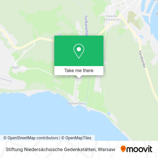 Stiftung Niedersächsische Gedenkstätten map