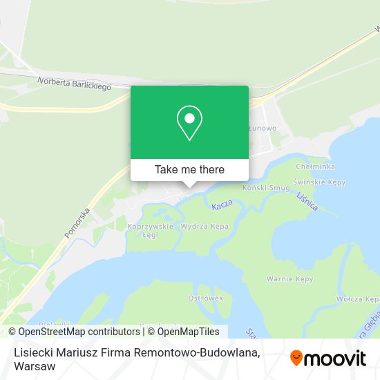 Lisiecki Mariusz Firma Remontowo-Budowlana map