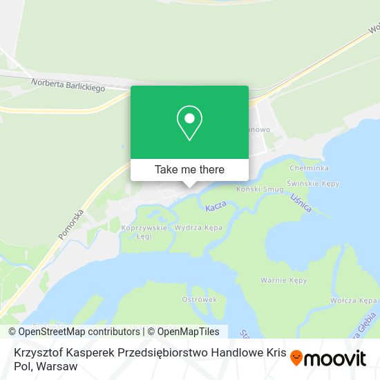 Krzysztof Kasperek Przedsiębiorstwo Handlowe Kris Pol map